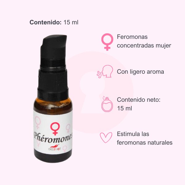 Feromonas Concentradas Para Mujer Chily Hot 15 ml - Secretos.com