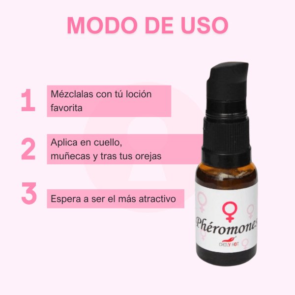 Feromonas Concentradas Para Mujer Chily Hot 15 ml - Secretos.com